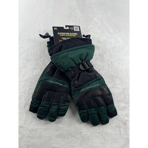 NWT Ski-Doo Expedition Unisex Green Primaloft Dexterity Warmth Waterproof Gloves